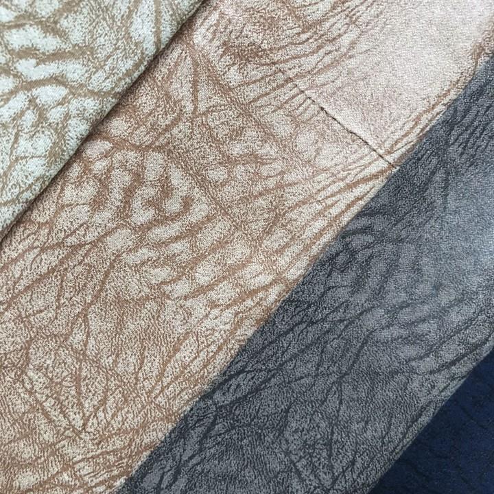 Polyester Suede PU Fabric For Sofa
