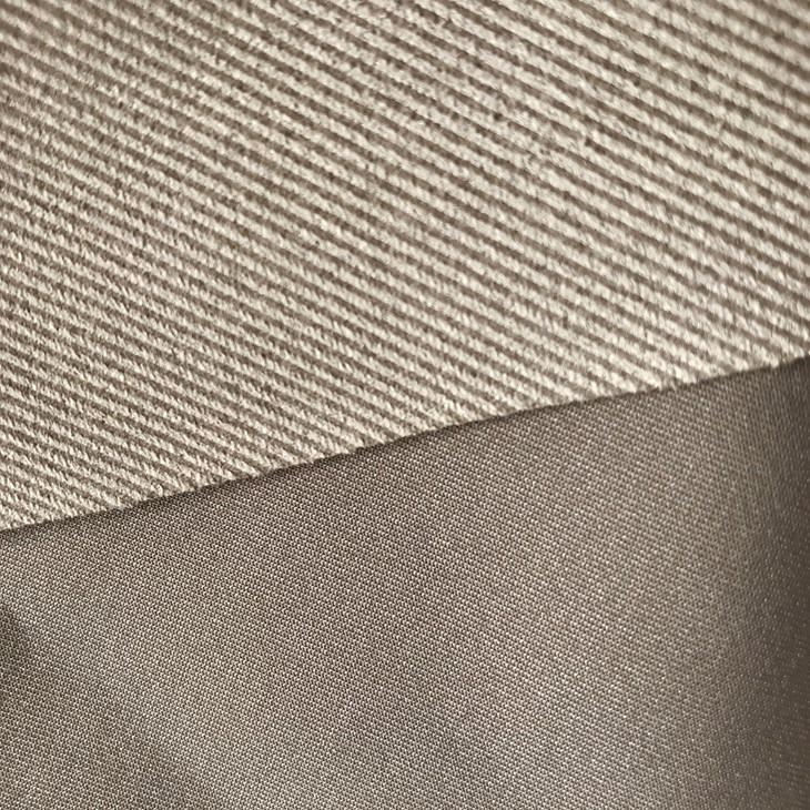 Stripe Faux Suede Fabric